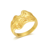 Daphne waterfall ring