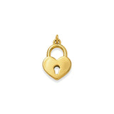 Charm key to my heart u. lås