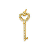 Charm key of light u. lås