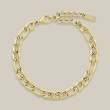 Zia chunky figaro armbånd