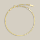 Miranda flad slange armbånd 2mm