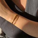 Aurora guldbelagt classic armring 