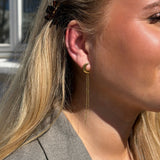 Luna Ørering med Kæde