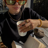 Mila Armbånd med Sunburst Jade