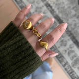 Moon Drip ring