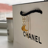 Calia Øreringe med Måne og Perle