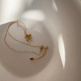 Elora halskæde med blomst