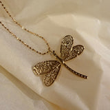 Aria Halskæde med Stor Dragonfly