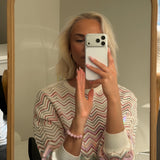 Mila Armbånd med Rosa Sten