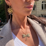 Aria Halskæde med Stor Dragonfly
