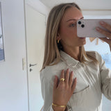 Lolly Armring med Rustik Hamret Look