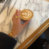 Lolly Armring med Rustik Hamret Look