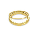 Donna klassisk dobbelt ring