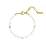 Abigail essence armbånd med ferskvandsperler