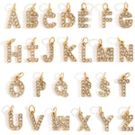 Emaline flad slangekæde med bogstav