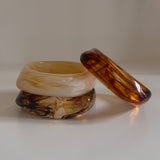 Elva armbånd caramel