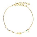 Evi Armbånd Med Ocean Sten