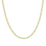 Charm 3 mm figaro halskæde