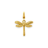 Charms golden dragonfly