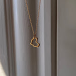 Bjørk chunky love halskæde