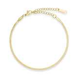 Miranda flad slange armbånd 2mm