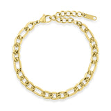 Zia chunky figaro armbånd