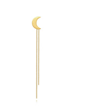 Luna Ørering med Kæde