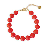 Mila Armbånd med Rød Jade