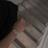 Saffi Hvidguld Armring