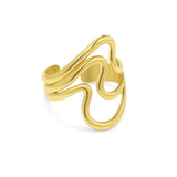 Serena wave ring