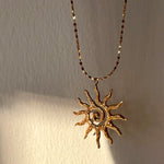 Daisy sunrise halskæde