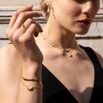 Hazel halskæde med ferskvandperle vedhæng